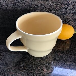 Starbucks 2014 Coffee Company Buttery Yellow 12oz Mug Cup Tea Vintage Gorgeous!!